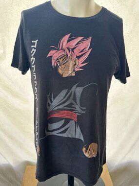 Dragon Ball Super Son Goku Vegeta Gohan Trunks Men's Black T Shirt Medium
